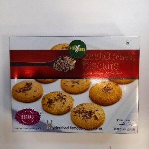 karachi bakery Zeera (cumin) biscuits / vegan 400 gm