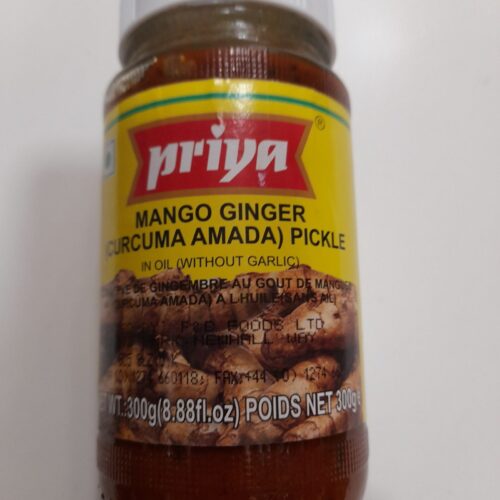 Mango ginger curcuma amada pickle